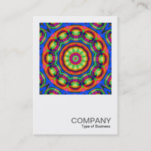 Square Photo 0108 - Kaleidoscopic Design Business Card