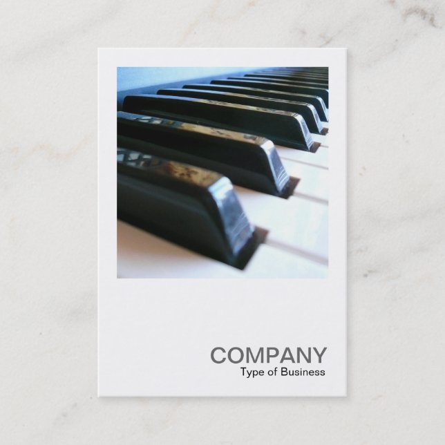 Square Photo 0181 - Keyboard Business Card (Front)