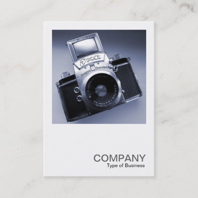 Square Photo 020 - Old Camera Business Card (Front)