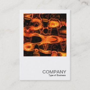Square Photo 0281 - Fractal Flame Waves Business Card
