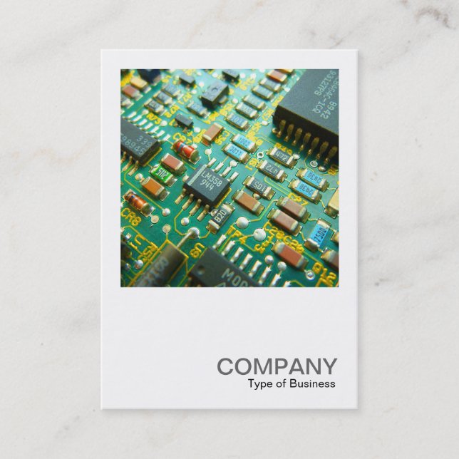 Square Photo 0313 - Circuitry Business Card (Front)