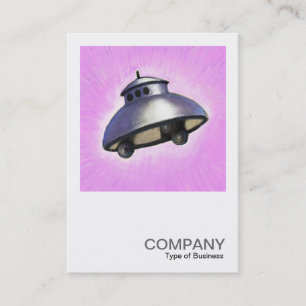 Square Photo 072 - Flying Saucer Business Card