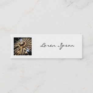 Square Photo - Big Wheel Mini Business Card