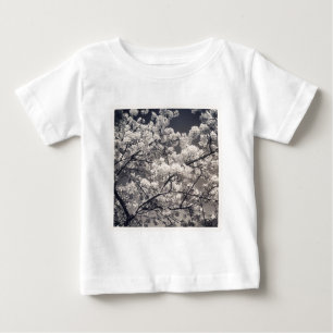 Square Photo - Cherry Blossom Baby T-Shirt