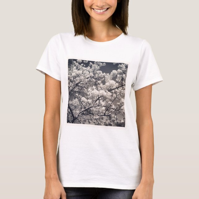 Square Photo - Cherry Blossom T-Shirt (Front)