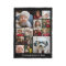 Square Photo Collage - Up to 14 photos Black
