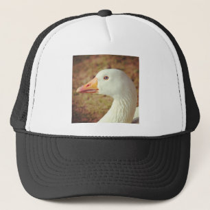 Square Photo - Goose (Close-up) Trucker Hat