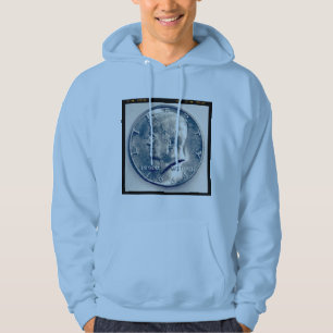Square Photo - JFK Half Dollar Hoodie