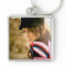 Square Photo keychain