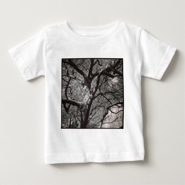 Square Photo - Magnolia Tree in Early Spring Baby T-Shirt (Front)