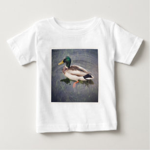 Square Photo - Mallard Duck Baby T-Shirt