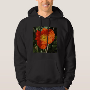 Square Photo - Orange Poppy Hoodie