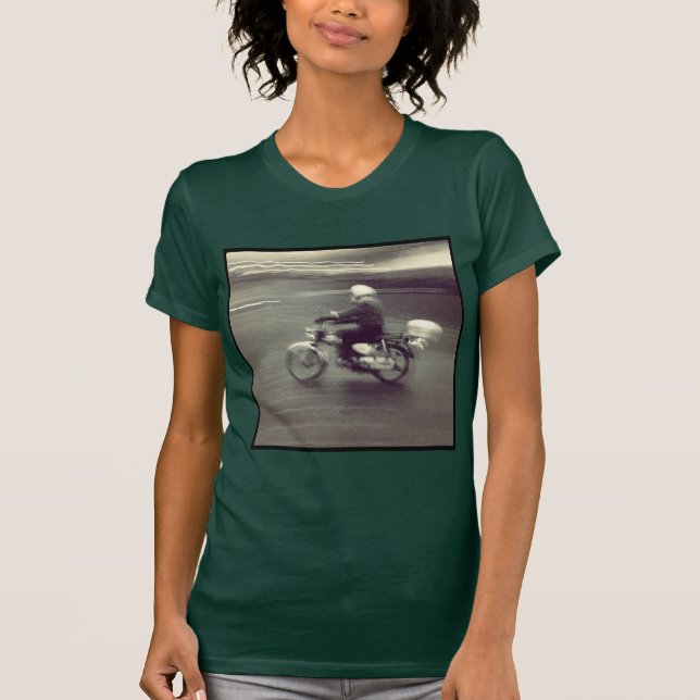 Square Photo - Speedy Moped T-Shirt (Front)