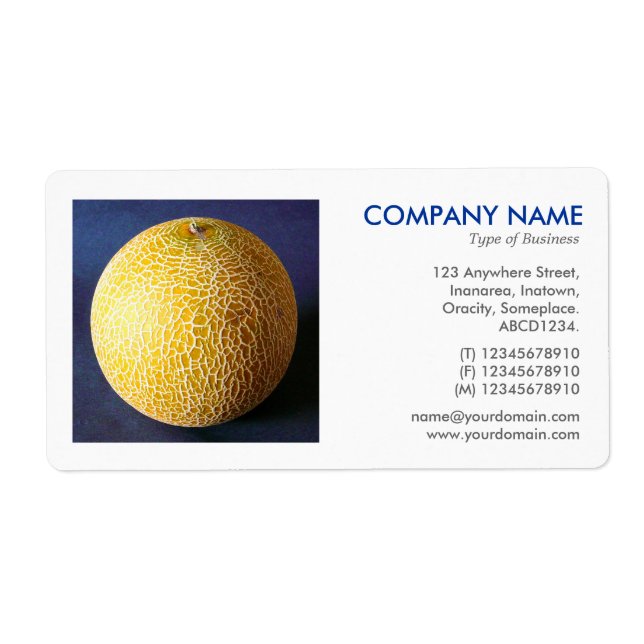 Square Photo - Sugar Melon (Front)