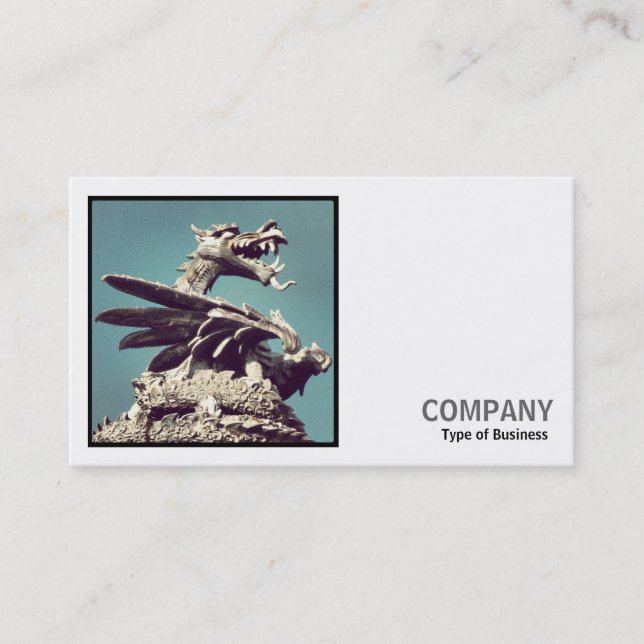 Square Photo (v2) - Dragon Business Card (Front)
