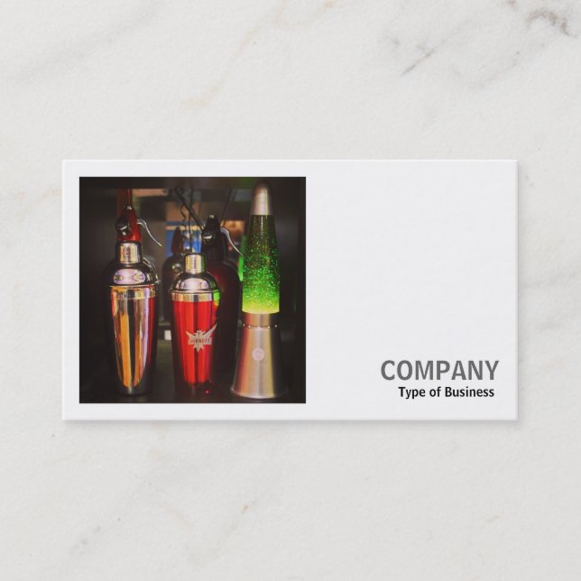 Square Photo (v2) - Flea Market - Still-life Business Card (Front)