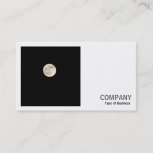 Square Photo (v2) - Full Moon Business Card