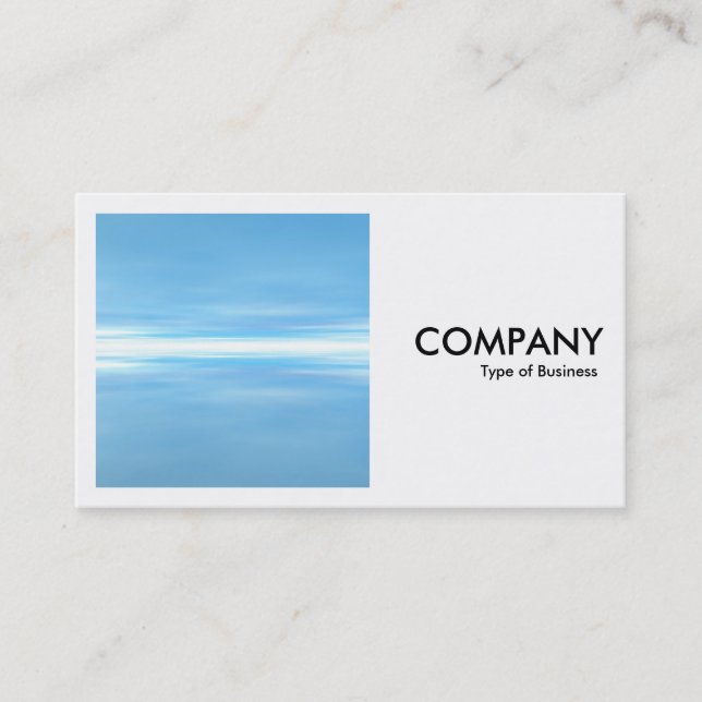 Square Photo (v2) - Reflections Business Card (Front)