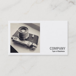 Square Photo (v2) - Russian Rangefinder Camera 02 Business Card