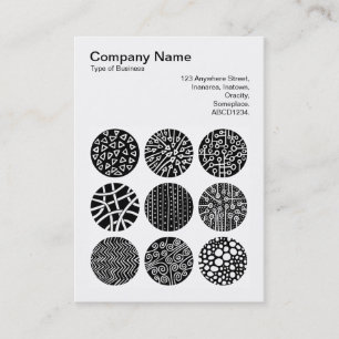 Square Photo (v3) - Decorative Circles 01 Business Card
