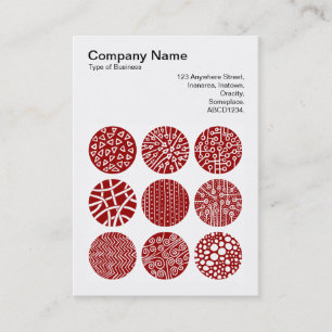 Square Photo (v3) - Decorative Circles 03 Business Card