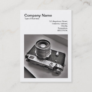 Square Photo (v3) - Russian Rangefinder Camera Business Card