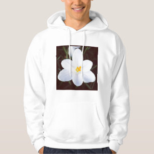 Square Photo - White Crocus Hoodie