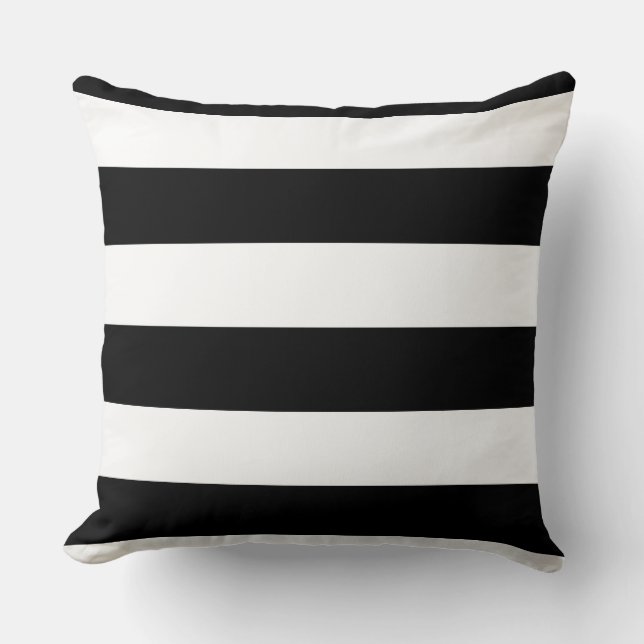 Square Pillow, Stripes Template Design Cushion (Front)