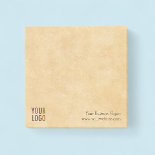 Square Post-it® Notes with Company Logo No Minimum