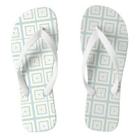 Square Prisms Duck Egg Blue Gold White Grey