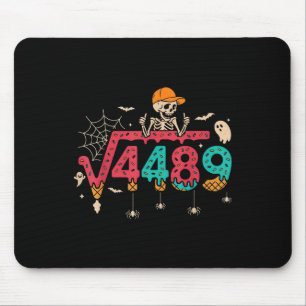 Square Root 4489 Math Teacher Funny 67 Meme Hallow Mouse Pad