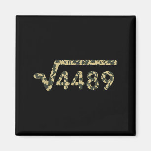 Square Root 4489 Slang Math Teacher Six Seven 6 7  Magnet