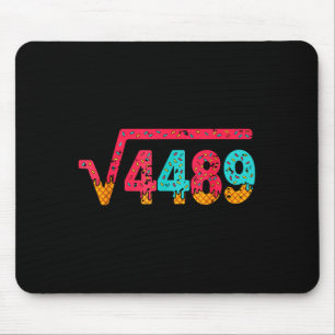Square Root 4489 Slang Math Teacher Six Seven 6 7  Mouse Pad