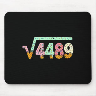 Square Root 4489 Slang Math Teacher Six Seven 6 7  Mouse Pad