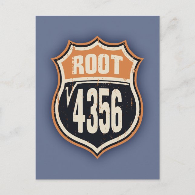 Square Root 66 Postcard (Front)