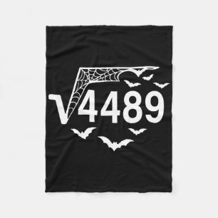 Square Root 67 Meme 6 7 4489 Slang Math Teacher Ha Fleece Blanket