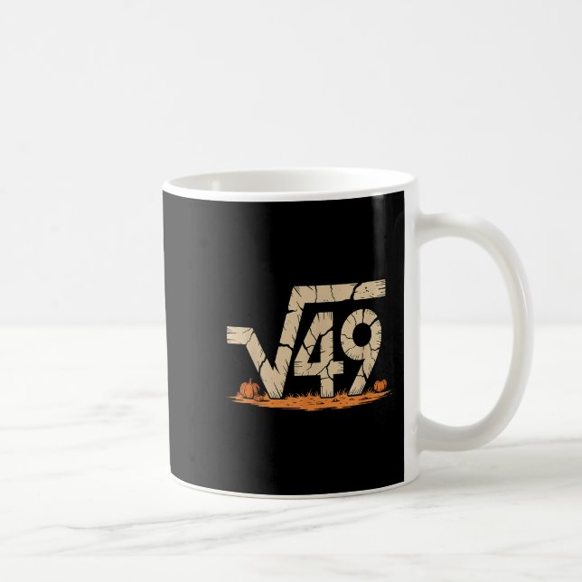 Square Root 67 Meme 6 7 Gen Alpha Halloween Six Se Coffee Mug (Right)