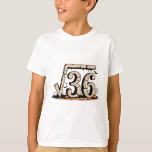 Square Root 67 Meme 6 7 Gen Alpha Halloween Six Se T-Shirt