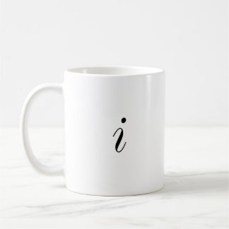 Square Root of -1 Equals i Coffee Mug