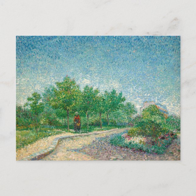 Square Saint-Pierre, 1887 by Vincent van Gogh Postcard (Front)