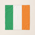 Square Scarf with flag of Ireland<br><div class="desc">Enhance your wardrobe with our square scarf featuring the flag of Ireland! Crafted with attention to detail, this scarf is more than just an accessory; it's a celebration of Ireland's rich cultural heritage and national pride. The design proudly showcases the iconic tricolor of green, white, and orange, symbolising the country's...</div>