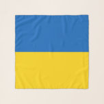 Square Scarf with flag of Ukraine<br><div class="desc">Patriotic,  elegant square scarf with flag of Ukraine. This product its customisable.</div>