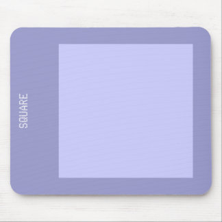 Square - Shades of Blue Grey Mouse Pad