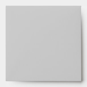 Square Silver Pink Linen Envelopes