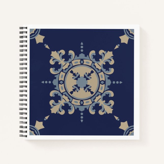 Square Spiral Notebook (Front)