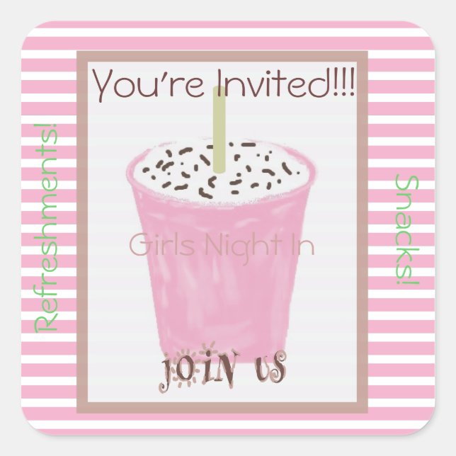 Square Sticker (Front)