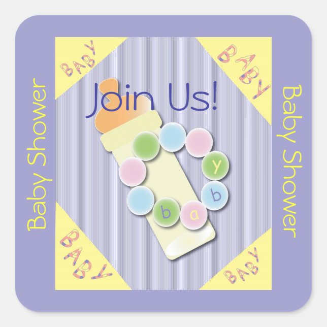 Square Sticker (Front)