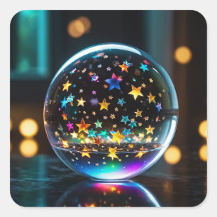 Square sticker. square sticker