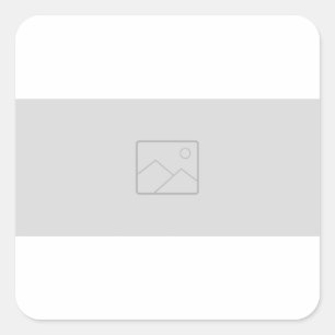 Square sticker with your image
