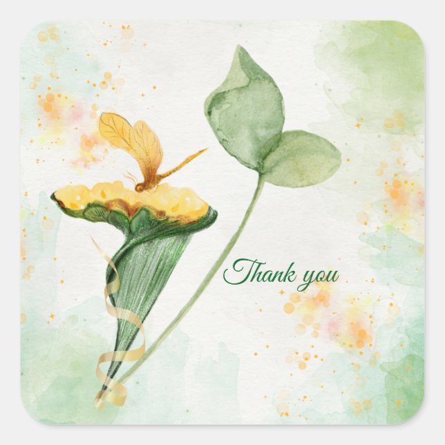 Square stickers  (Front)